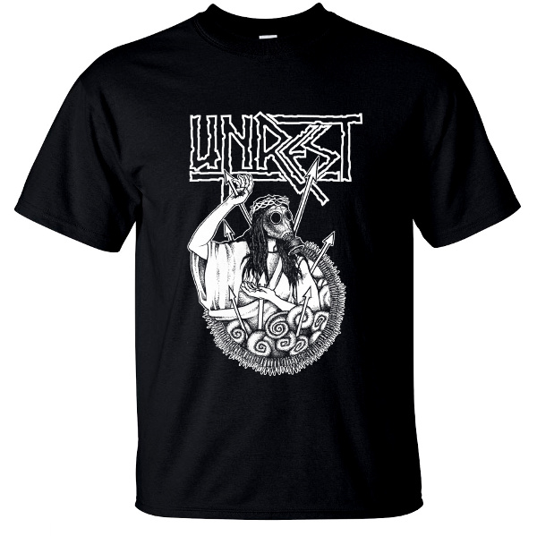 Unrest "Grindcore" t-shirt (SMALL) - Click Image to Close